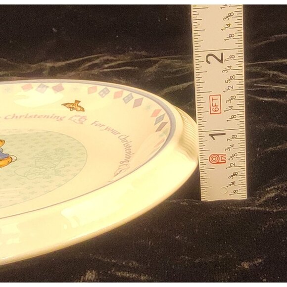 Vintage Wedgwood Peter Rabit Christening Plate from the Stories of Beatrix Potte - Picture 6 of 9